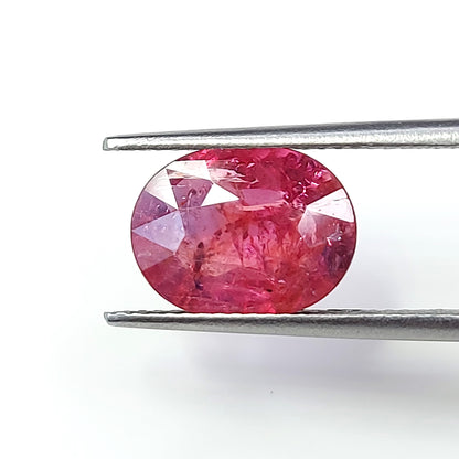 Natural Ruby  Tanzania Oval 3.56 carat