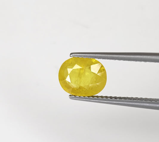 Natural Yellow Sapphire Bangkok Oval 3.01 carat