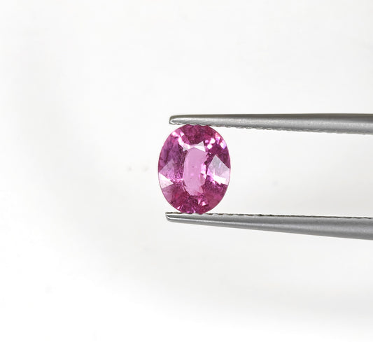Natural Pink Sapphire Mozambique Oval 1.38 carat