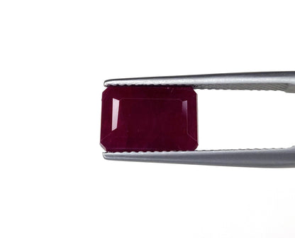 Natural Ruby Africa Octagon 4.71 carat