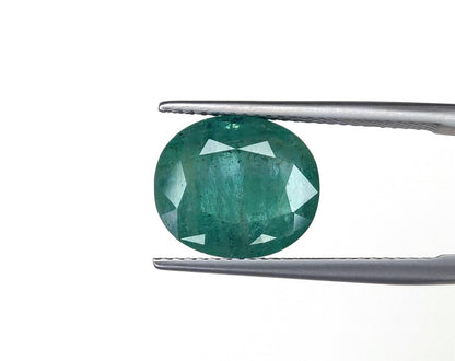 Natural Emerald Zambia Oval 6.14 carat