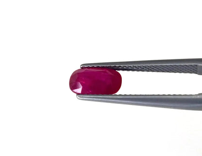 Natural Ruby Mozambique  Cushion  2.22 carat
