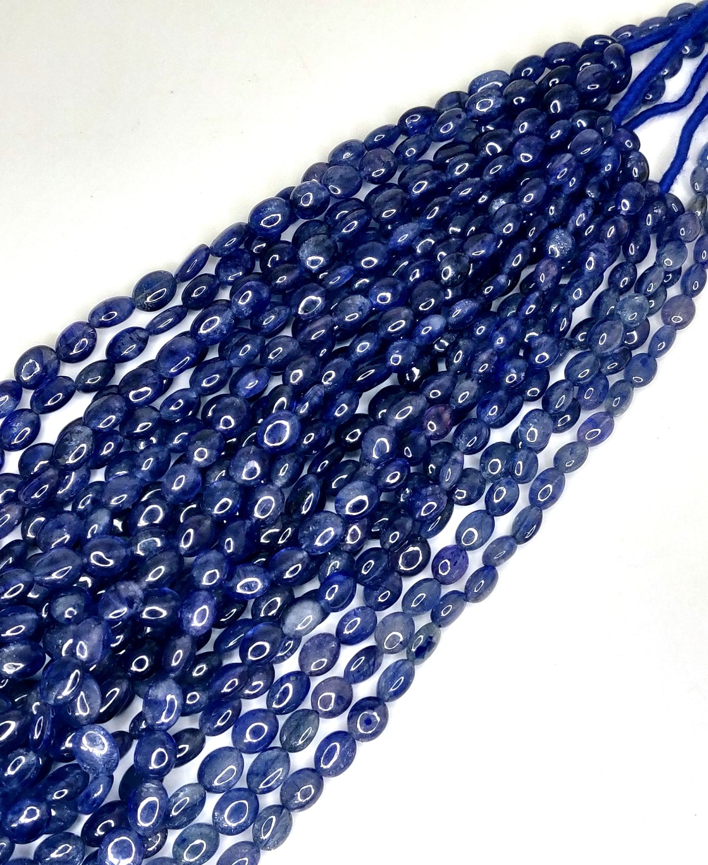 Natural Blue Sapphire Bangkok Oval Beads 1,560.81 Carat