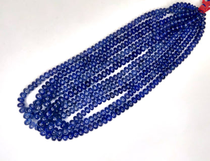 Natural Blue Sapphire Bangkok Round Beads 1,027.18 Carat