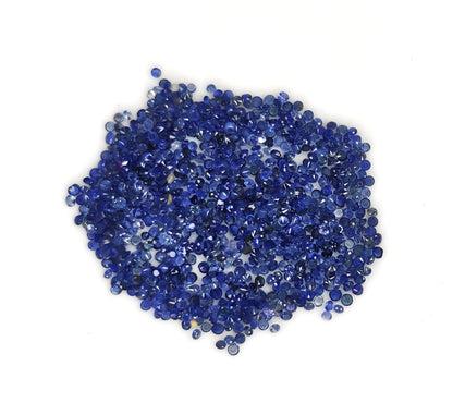 Natural Blue Sapphire Madagascar Round 0.8 MM