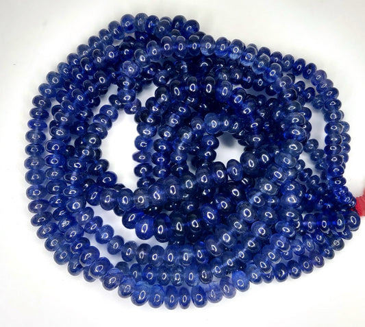 Natural Blue Sapphire Bangkok Round Beads 1,027.18 Carat
