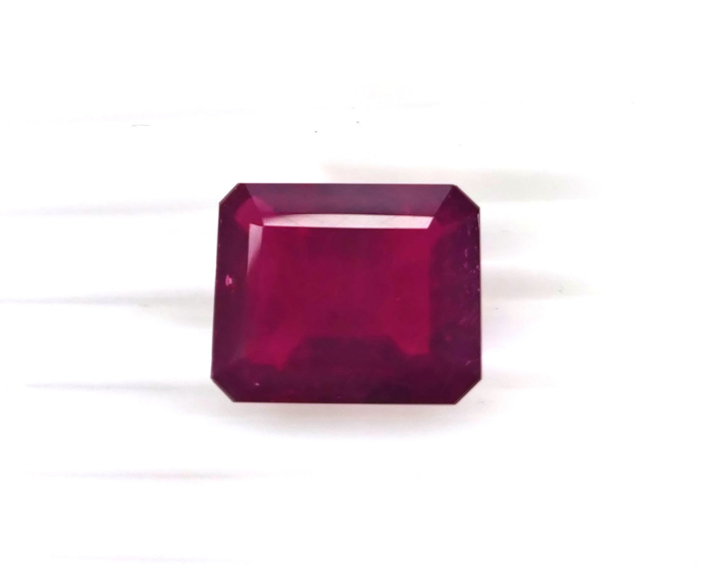 Natural Ruby Bangkok Octagon 20X17 MM