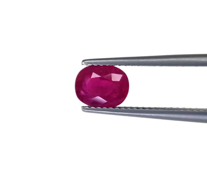 Natural Ruby Mozambique  Oval 1.59 carat