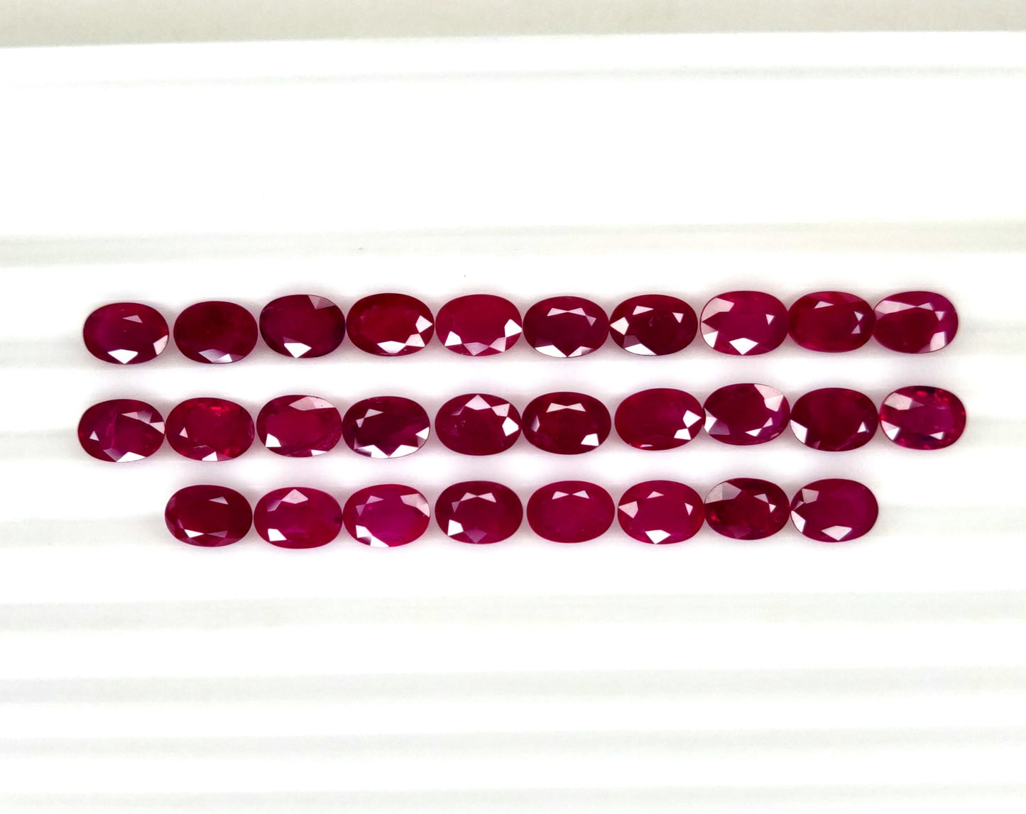 Natural Ruby Mozambique Oval 7x5 MM