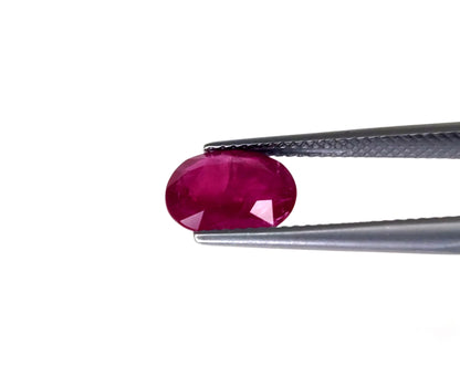 Natural Ruby Mozambique Oval 10x8 MM