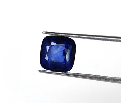 Natural Blue Sapphire Burma Cushion 6.47 carat