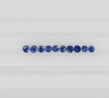 Natural Blue Sapphire Madagascar Round 1.0 MM