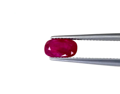 Natural Ruby Mozambique  Cushion  2.22 carat
