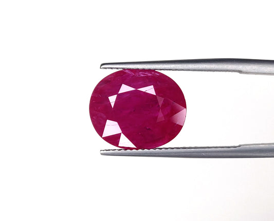 Natural Ruby Mozambique Oval 9.72 carat