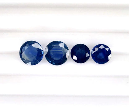 Natural Blue Sapphire Kanchanaburi Round 5.15 carat