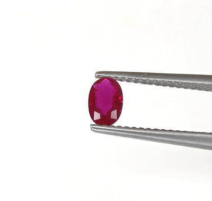 Natural Ruby Mozambique Oval 0.45 carat