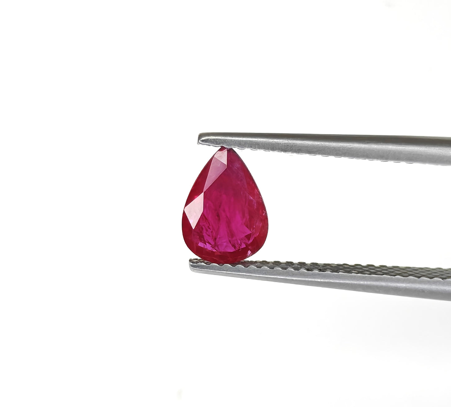Natural Ruby Mozambique Pear 1.1 carat