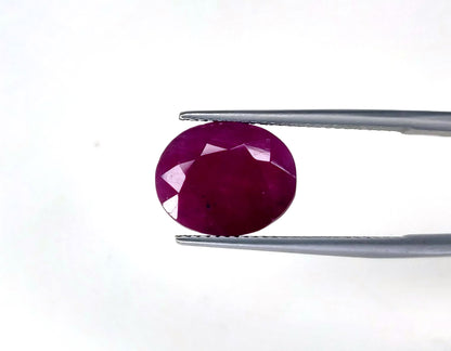 Natural Ruby Africa Oval 8.85 carat