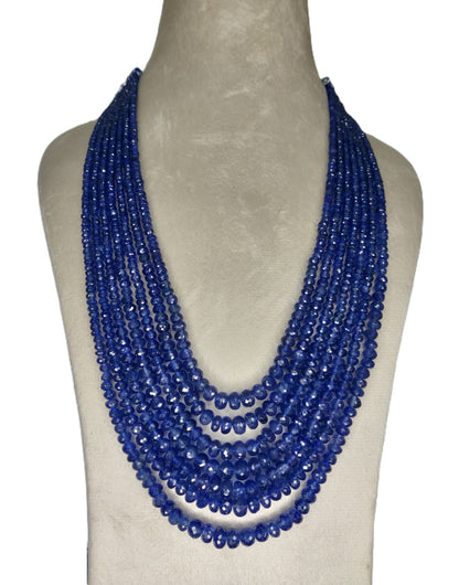 Natural Blue Sapphire Bangkok Round Beads 810.22 Carat