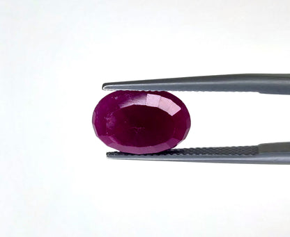 Natural Ruby Africa Oval 5.42 carat