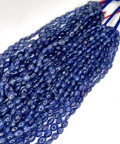 Natural Blue Sapphire Bangkok Oval Beads 606.43 Carat