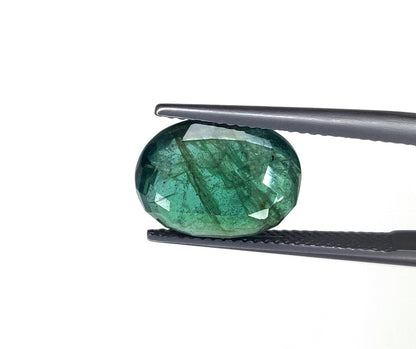 Natural Emerald Zambia Oval 5.25 carat