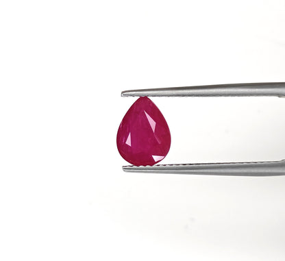 Natural Ruby Mozambique Pear 2.01 carat