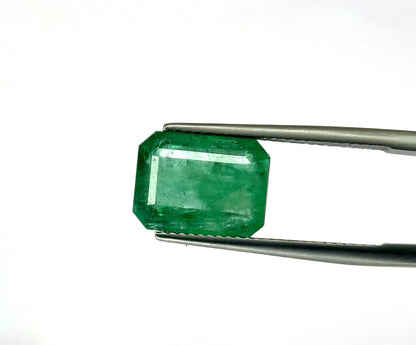 Natural Emerald Zambia Octagon 4.87 carat