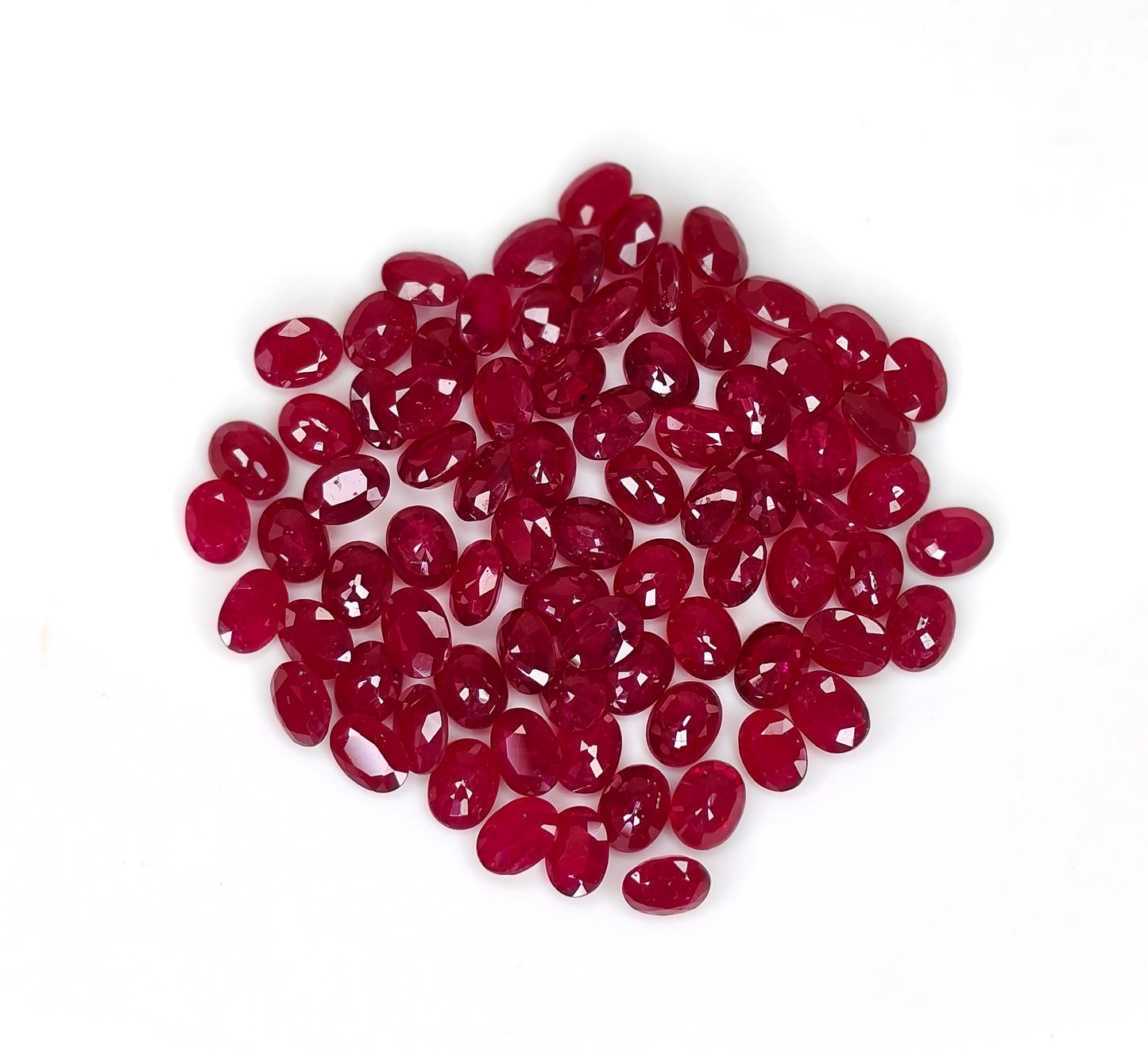 Natural Ruby Mozambique Oval 4x3 MM