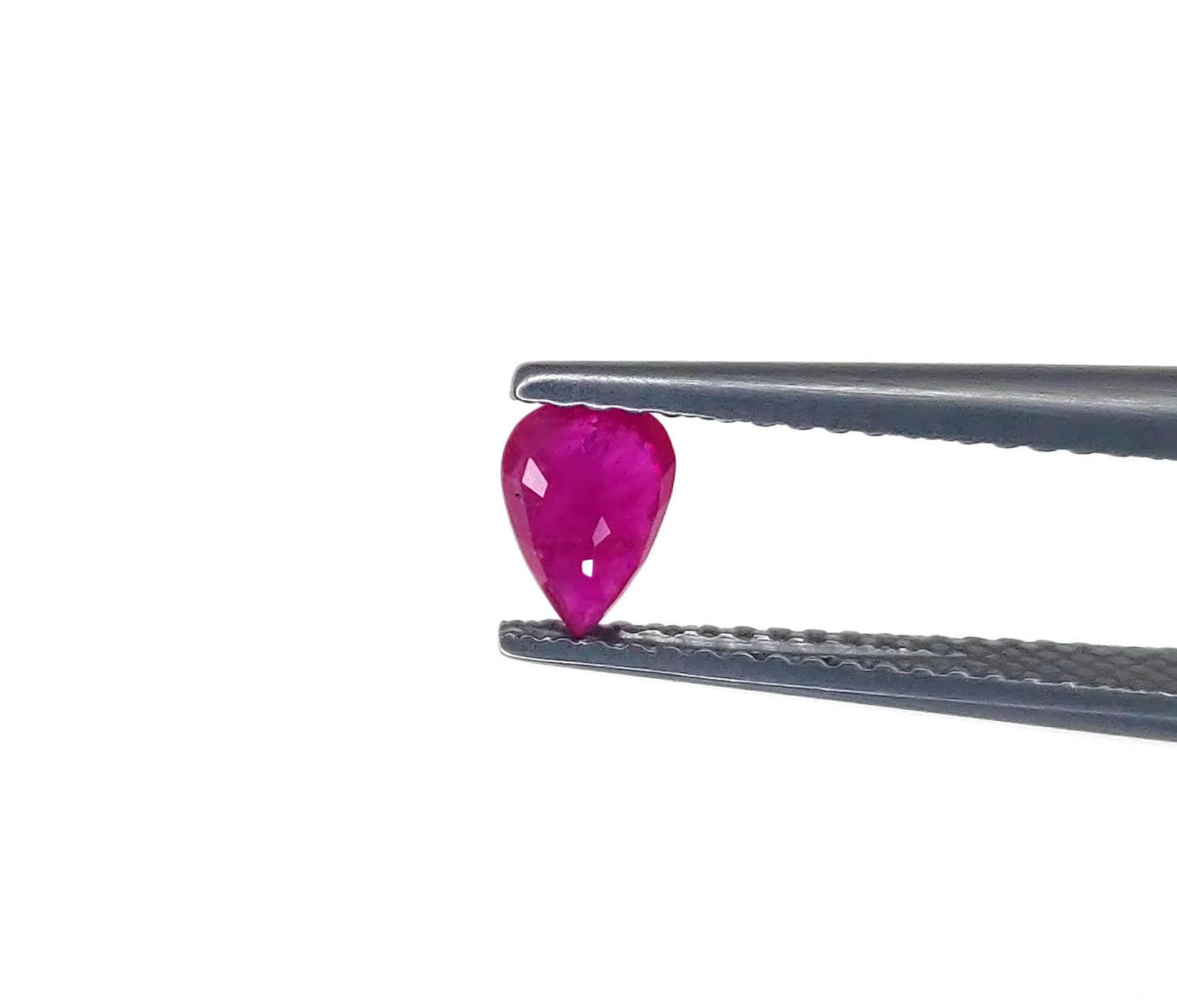 Natural Ruby Mozambique Pear 6x4 MM