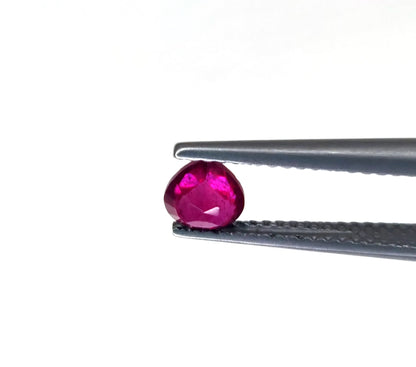 Natural Ruby Bangkok Heart 5 MM