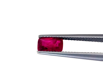 Natural Ruby Mozambique Cushion 1.22 carat