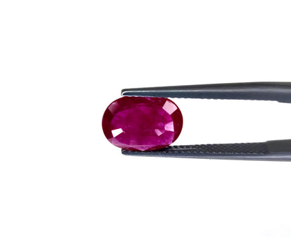 Natural Ruby Mozambique Oval 10x8 MM