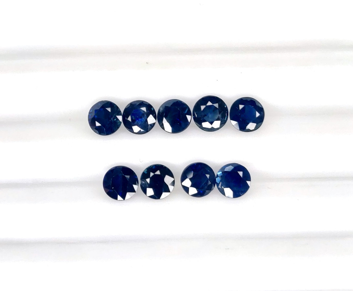 Natural Blue Sapphire  Australia Round 4.25 MM