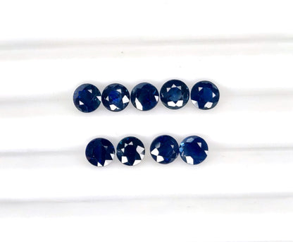 Natural Blue Sapphire  Australia Round 4.25 MM
