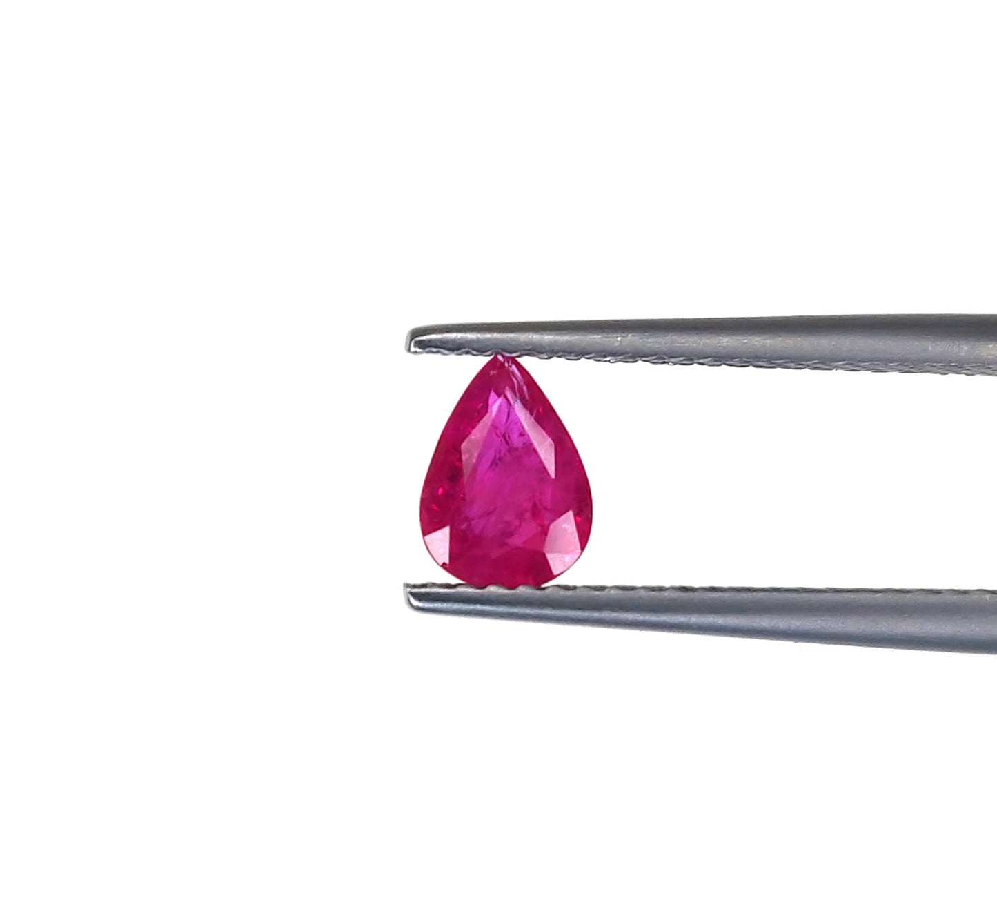 Natural Ruby Mozambique Pear 7x5 MM