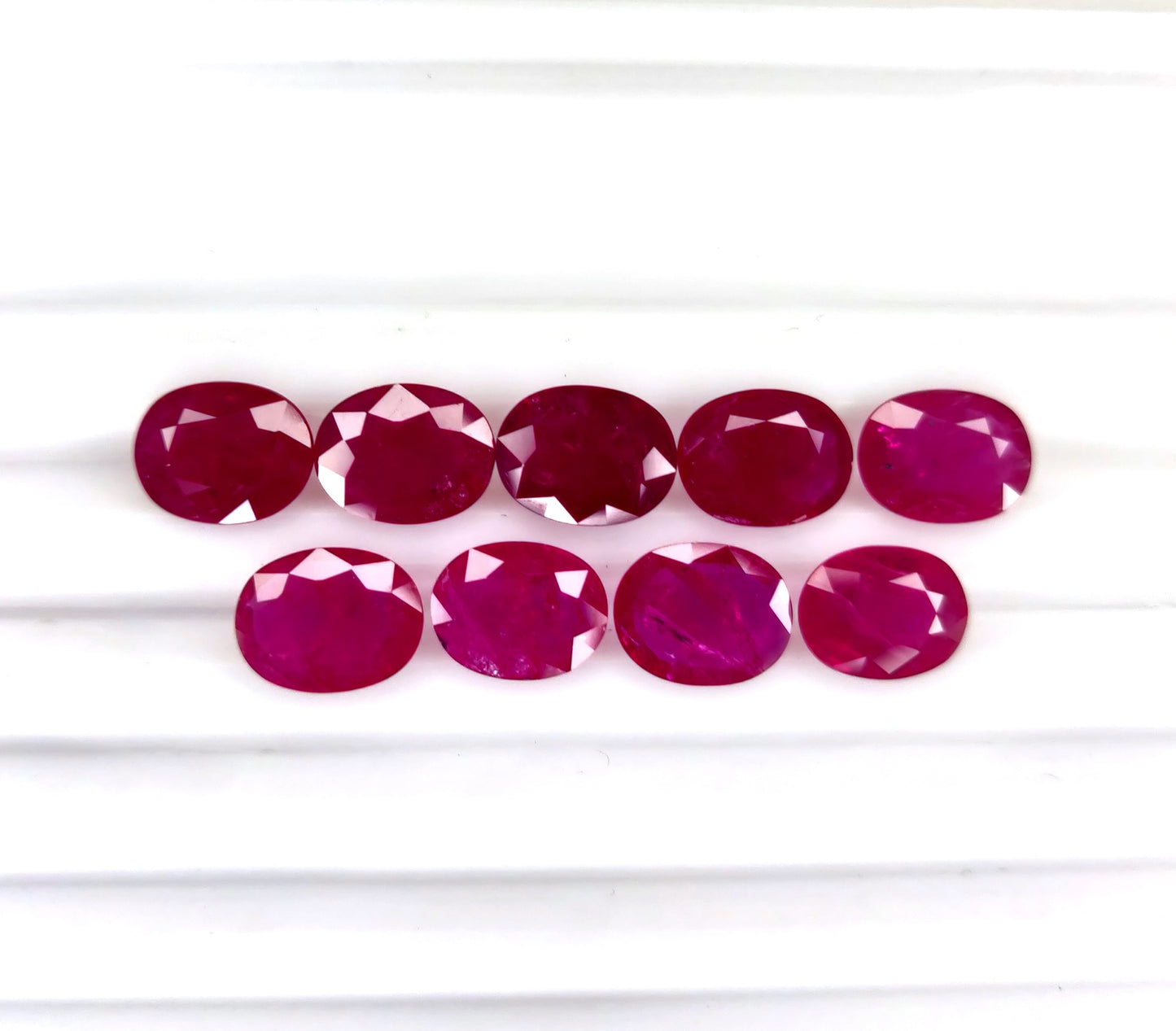 Natural Ruby Mozambique Oval 9x7 MM