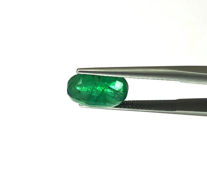 Natural Emerald Zambia  Oval  4.58 carat