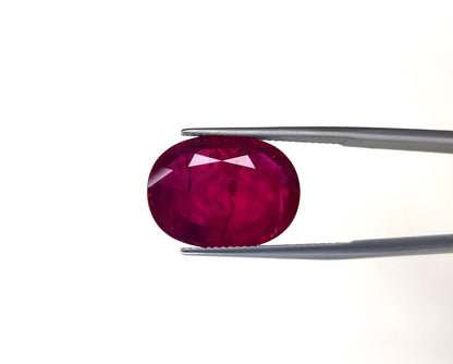 Natural Ruby Mozambique  Oval 14.99 carat