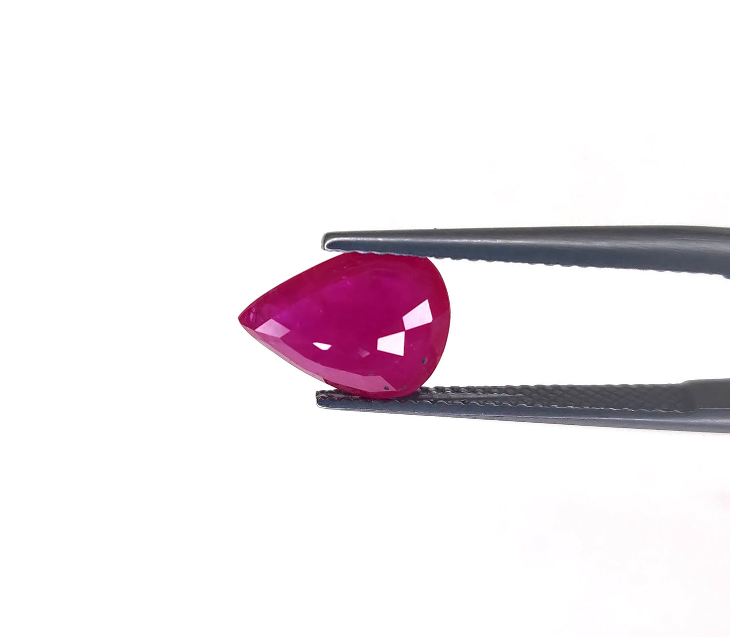 Natural Ruby Mozambique Pear 10x8 MM