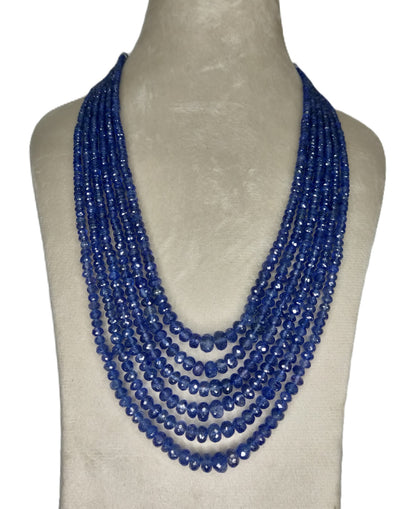 Natural Blue Sapphire Bangkok Round Beads 694.20 Carat