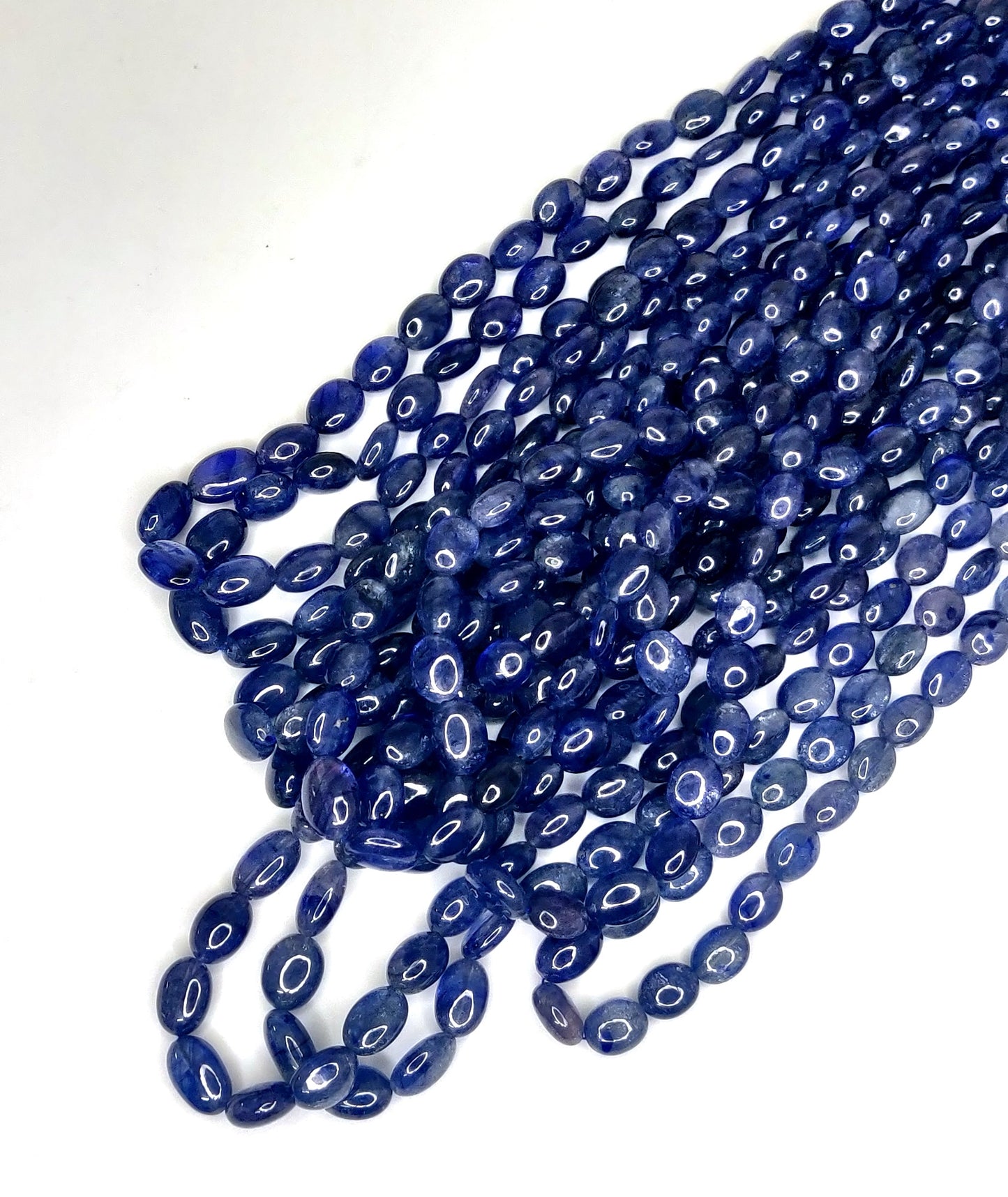 Natural Blue Sapphire Bangkok Oval Beads 1,560.81 Carat