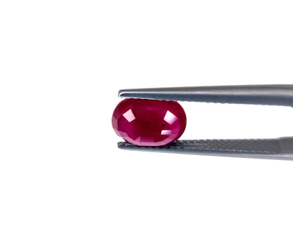 Natural Ruby Mozambique Oval / Pear 9x7 MM