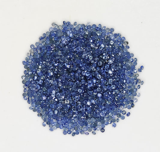 Natural Blue Sapphire Madagascar Round 1.1 MM