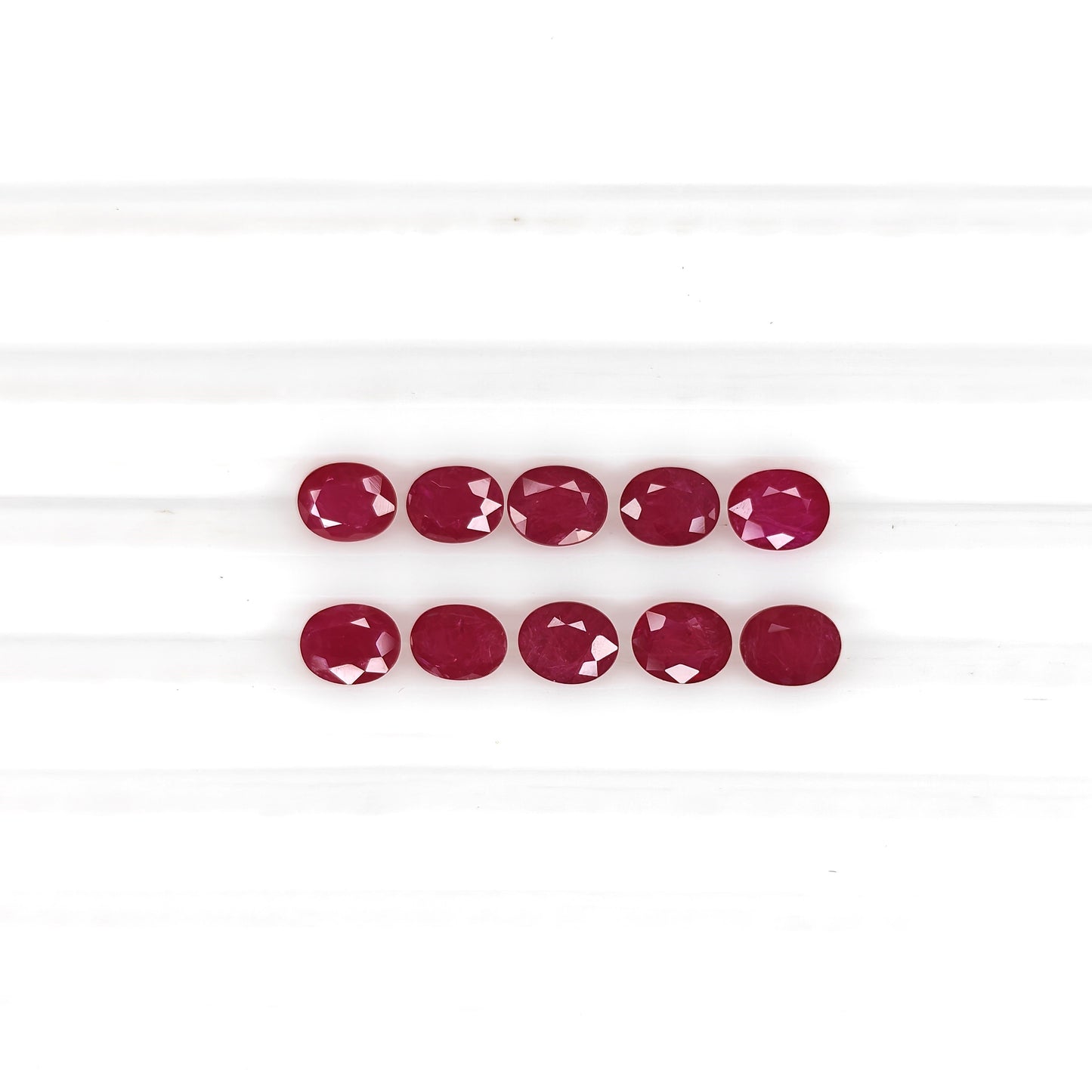 Natural Ruby Mozambique Oval 5x4 MM