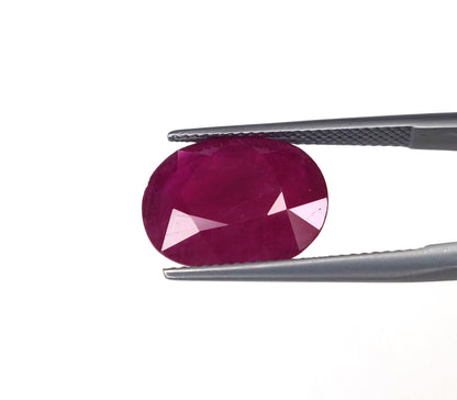Natural Ruby Africa Oval 9.05 carat
