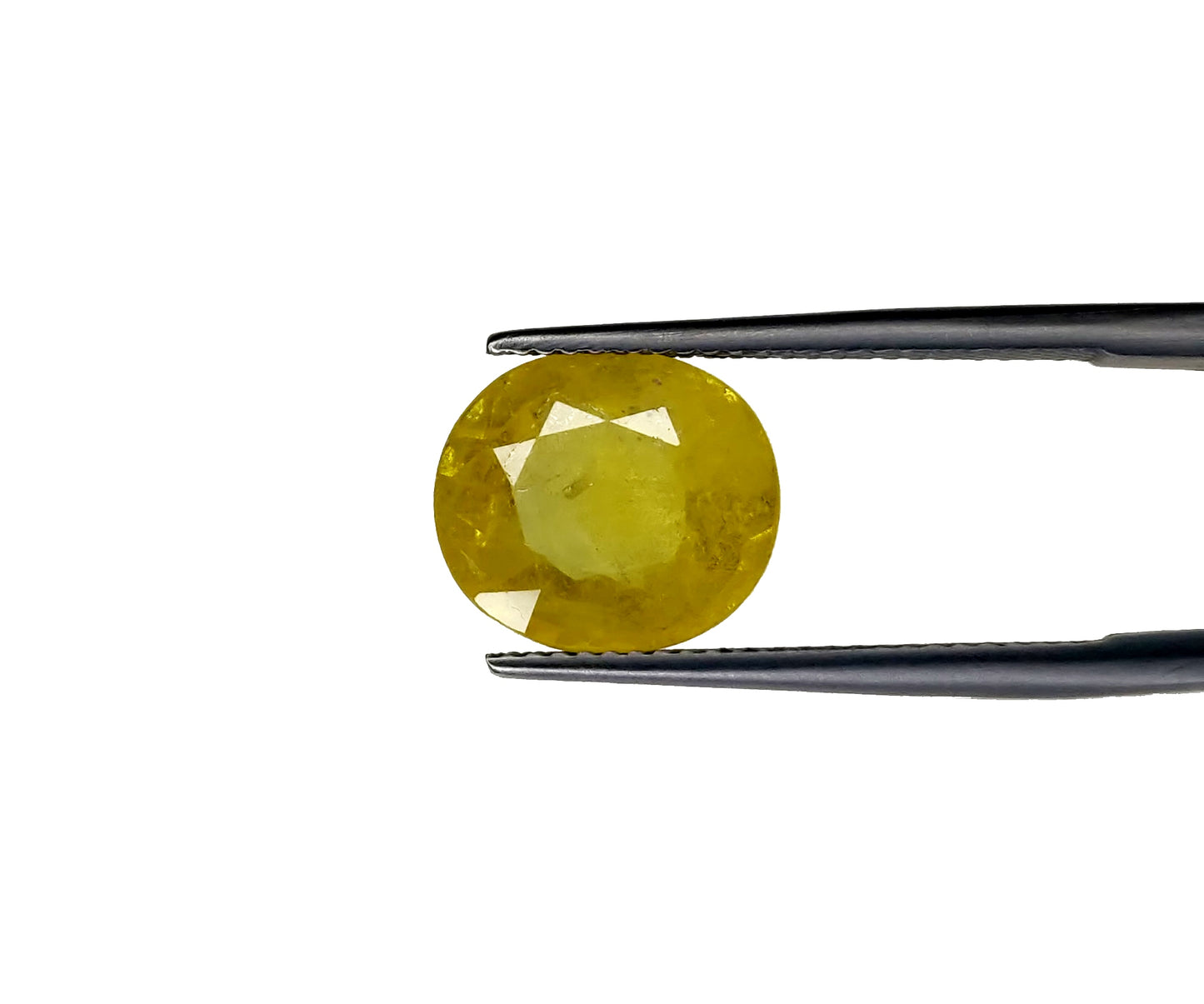 Natural Yellow Sapphire Nigeria Oval 5.85 carat