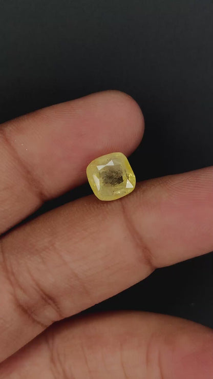 Natural Yellow Sapphire | 4.61cts