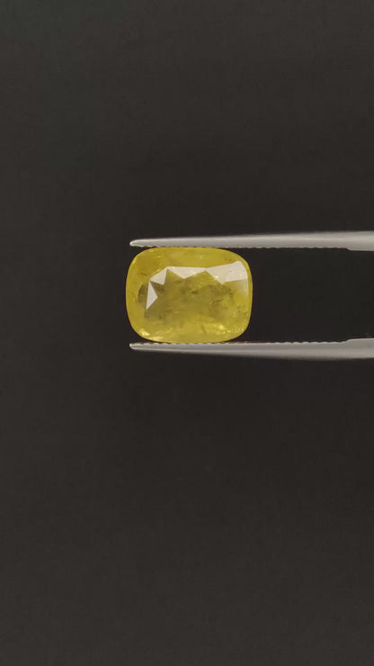 Natural Ceylon Yellow Sapphire | 7.30cts
