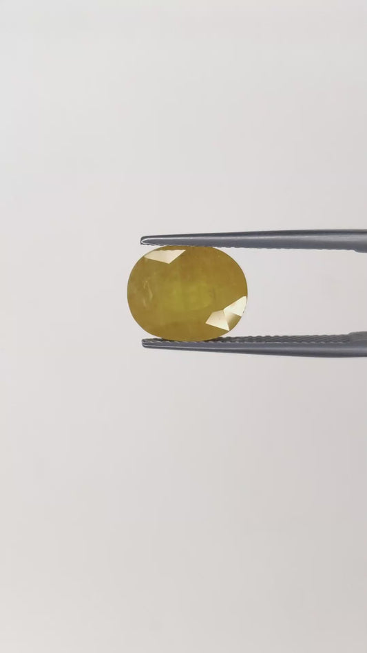 Natural Yellow Sapphire | 6.80cts